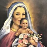 MADONA & CHILD - 8x10 Inch