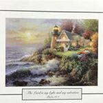 THE LORD IS MY LIGHT & MY SALVATION - 8x10 Inch