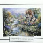 AND MY PEOPLE SHALL DWELL IN A PEACEABLE ... ( ISAIAH 32: 18 ) - 8x10 Inch