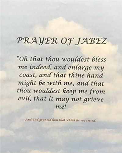img1 PRAYER OF JABEZ - 8x10 Inch - Image 1