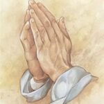 PRAYING HANDS - 8x10 Inch