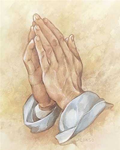 img1 PRAYING HANDS - 8x10 Inch - Image 1