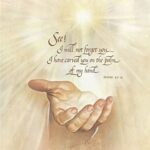 SEE ! I WILL NOT FORGET YOU... - 8x10 Inch