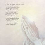 I SAID A PRAYER FOR YOU TODAY - 8x10 Inch