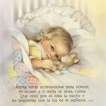 ANORA ESTOY ACOSTANDOME PARA DORMIR (  I'M LAY DOWN  TO SLEEP ), Spanish Version - 8x10 Inch