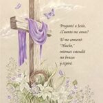 PREGUNTE A JESUS CUANTO ME AMAS ? ( ASK JESUS HOW MUCH YOU LOVE ME ), Spanish Version - 8x10 Inch