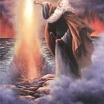 PARTING THE SEA - 8x10 Inch