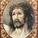 JESUS WITH THORN CROWN - 8x10 Inch