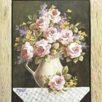 STILL LIFE WITH ROSES - 8x10 Inch