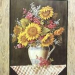 STILL LIFE WITH SUNFLOWER - 8x10 Inch