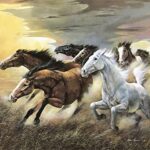 HORSES II - 8x10 Inch