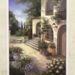TUSCAN COURTYARD II - 8x10 Inch