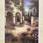 TUSCAN COURTYARD I - 8x10 Inch