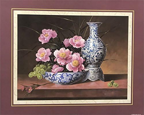 img1 SPARKLE PEONY WITH GRAPES - 8x10 Inch - Image 1