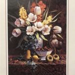 STILL LIFE WITH APPLES. PEARS & CHERRY - 8x10 Inch