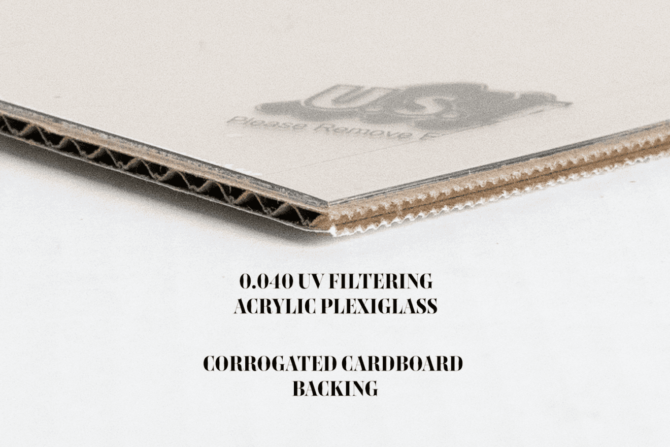 White Matted, Cherry Picture Frame - 0.75 Inch - Image 3