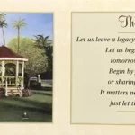 THE LEGACY - 8x20 Inch