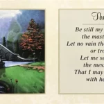 THE MESSAGE I - 8x20 Inch