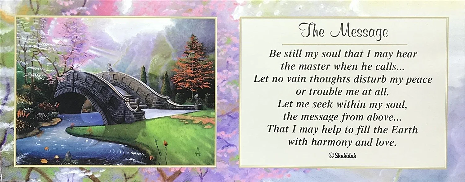 img43 THE MESSAGE II - 8x20 Inch - Image 1