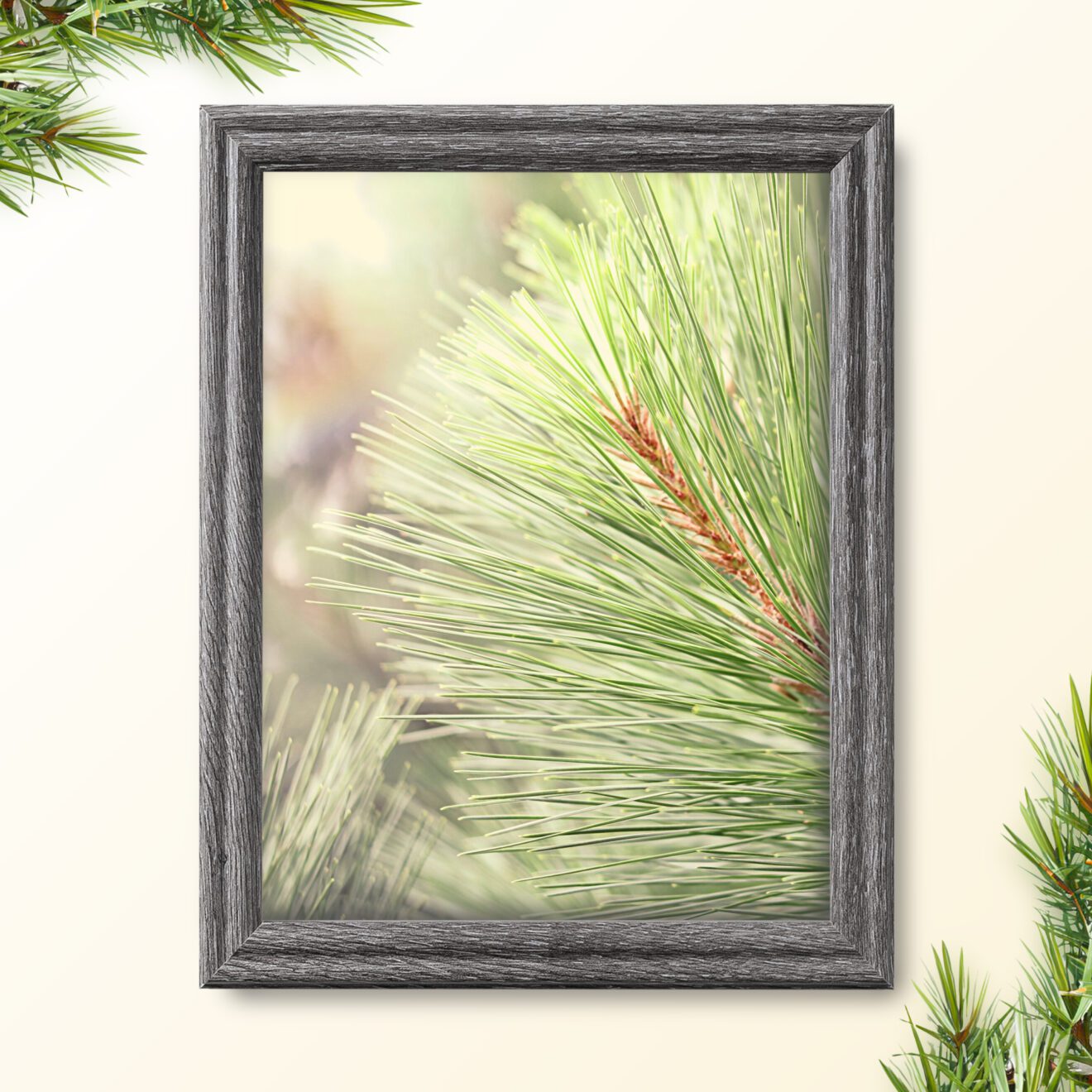 _75Barnwood_3 Barnwood Gray .75" Solid Wood Picture Frame - Image 3