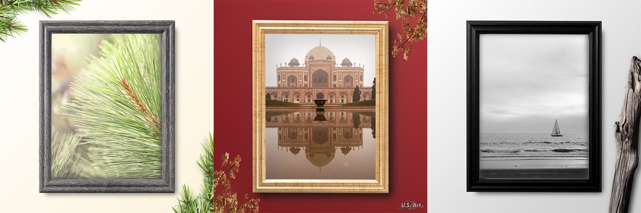 Slide1 Antique Gold .75" Solid Wood Picture Frame - Image 5