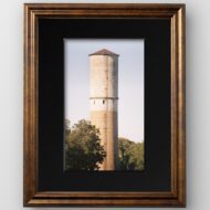 Vintage Rustic Bronze 8x10 Frame Matted to 5x7 for Wall Solid Wood Picture Frame with UV Blocking Plexiglass and Preinstalled Hangers - Image 2