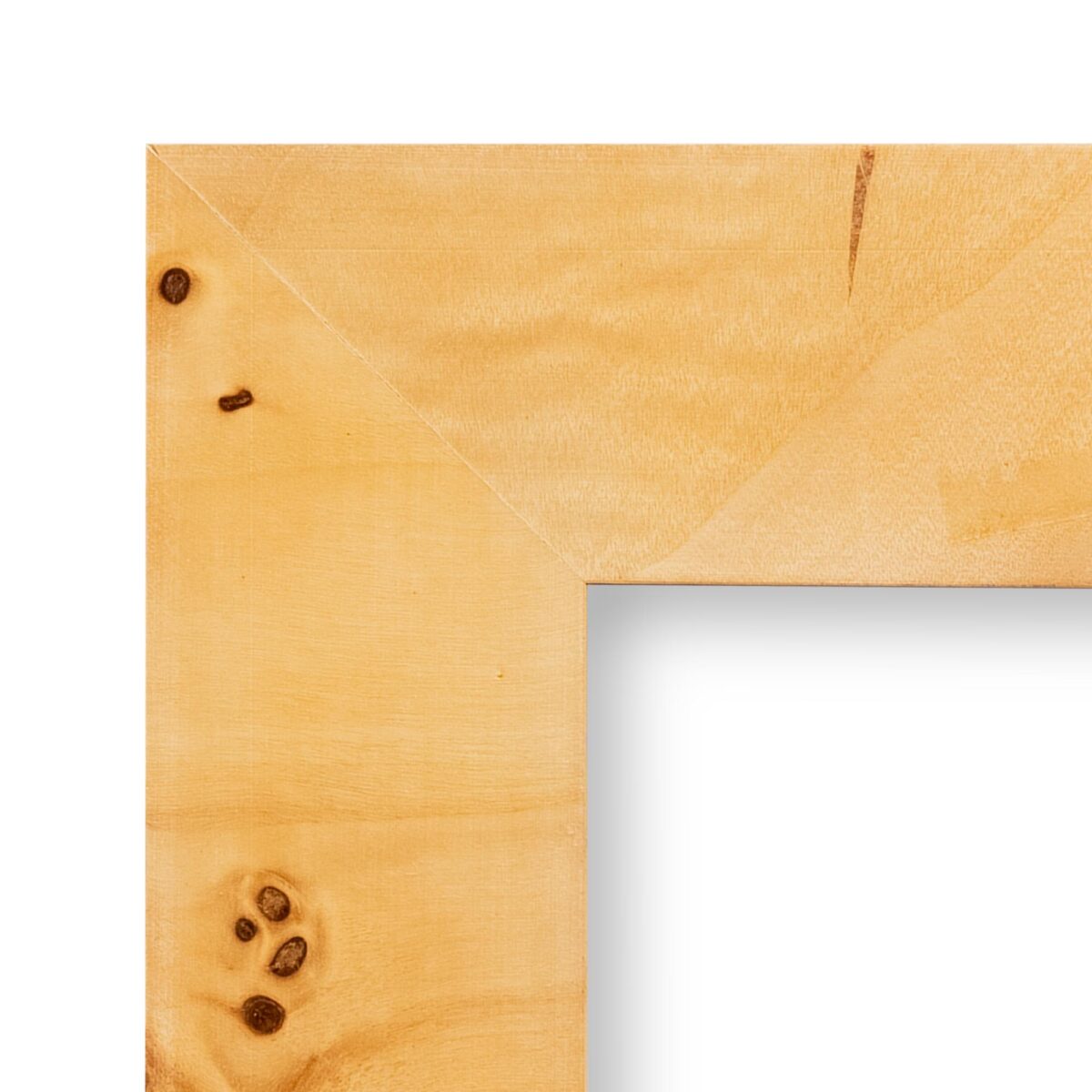 il_fullxfull.6859966951_6yxq.jpg Vintage Rustic Wood Burl Picture Frame Farmhouse Decor Solid Wood Frames with UV Blocking Plexiglass and Preinstalled Hangers for Wall Decor - Image 3