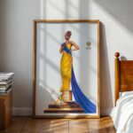 Sigma Gamma Rho 1922 Sorority Art Print, "Elegance" by Kevin A Williams (WAK), 24x36, 22x28 Sigma Poster for Wall, Gifts for Sorority Sister