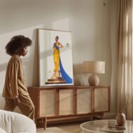 Sigma Gamma Rho 1922 Sorority Art Print, "Elegance" by Kevin A Williams (WAK), 24x36, 22x28 Sigma Poster for Wall, Gifts for Sorority Sister - Image 3