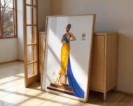 Sigma Gamma Rho 1922 Sorority Art Print, "Elegance" by Kevin A Williams (WAK), 24x36, 22x28 Sigma Poster for Wall, Gifts for Sorority Sister - Image 2