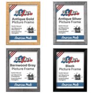 Diamond Art Frames, Solid Wood Custom Picture Frames in 15+ Colors for Diamond Art with Preinstalled Hangers &; UV Blocking Plexiglass - Image 2