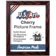 Made to Measure Frame Custom Frame Solid Wood Custom Size Frame for Wall Art 15+ Colors with Preinstalled Hangers & UV-blocking Plexiglass - Image 8