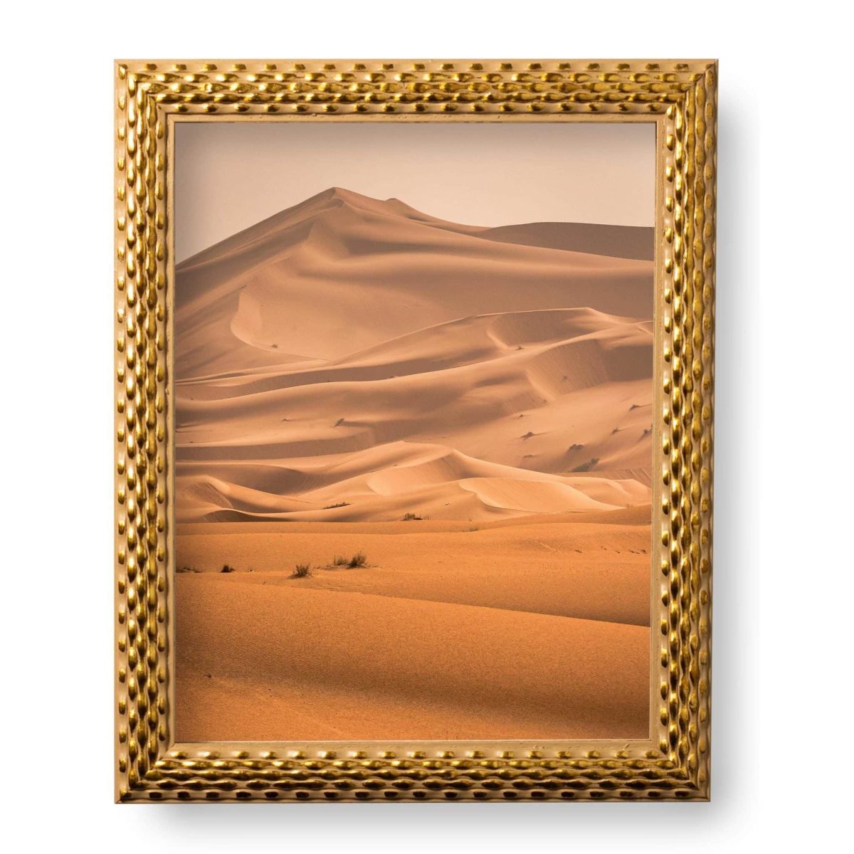 Snake Skin Gold Picture Frame 1 Inch Textured Art Frame Elegant Gold Wall Decor Luxury Photo Display - Image 3