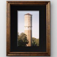 Vintage Rustic Bronze 8x10 Frame Matted to 5x7 for Wall Solid Wood Picture Frame with UV Blocking Plexiglass and Preinstalled Hangers - Image 2