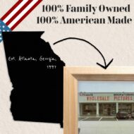 Custom 1.25" Flat Frames with Preinstalled Hangers and UV-blocking Plexiglass in 10+ Colors - Image 8