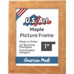 Maple 1" Flat Picture Frame