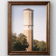 Vintage Rustic Bronze 8x10 Frame Matted to 5x7 for Wall Solid Wood Picture Frame with UV Blocking Plexiglass and Preinstalled Hangers - Image 3