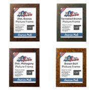 Custom 1.25" Flat Frames with Preinstalled Hangers and UV-blocking Plexiglass in 10+ Colors - Image 3