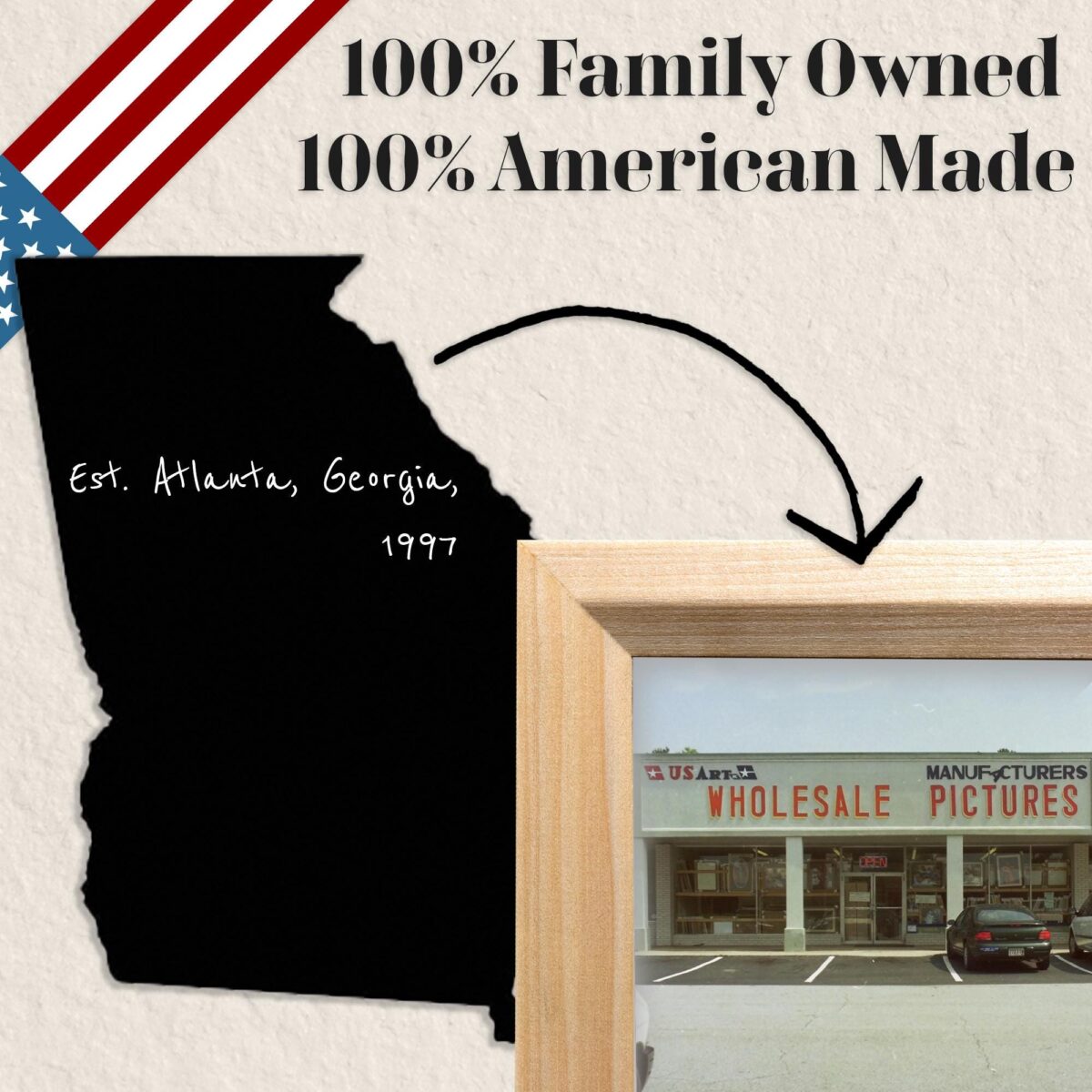 il_fullxfull.6831876566_hvq6.jpg .75 inch Desert Brass Solid Wood Picture Frame - Image 9