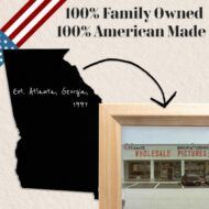 Diamond Art Frames, Solid Wood Custom Picture Frames in 15+ Colors for Diamond Art with Preinstalled Hangers & UV Blocking Plexiglass - Image 10