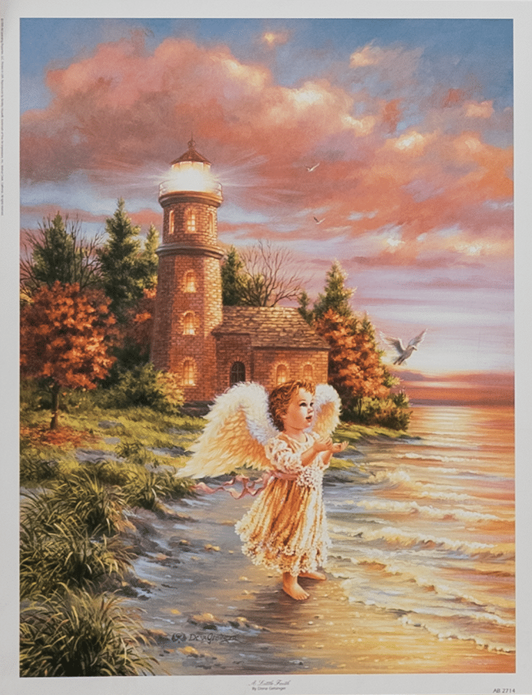 A Little Faith by Gelsinger, Art Poster Print for Wall, Home Decor