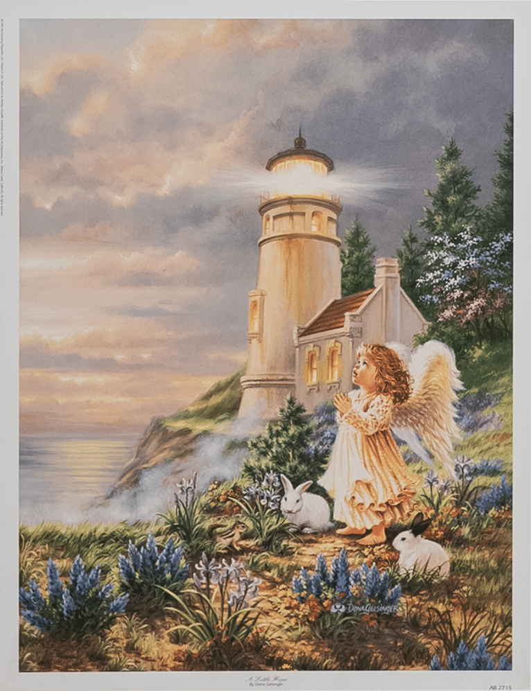 A Little Hope by Gelsinger, Art Poster Print for Wall, Home Decor - Image 1