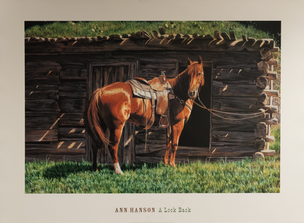 A Look Back by Hanson, Art Poster Print for Wall, Home Decor