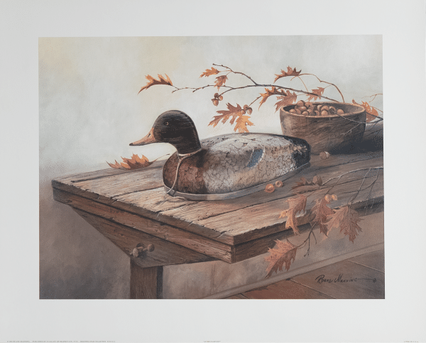 Acorn Harvest by Manning, Art Poster Print for Wall, Home Decor