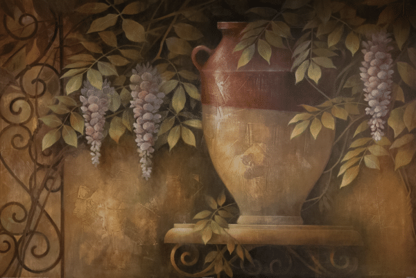 Affresco Di Fiore I by Vollherst, Art Poster Print for Wall, Home Decor