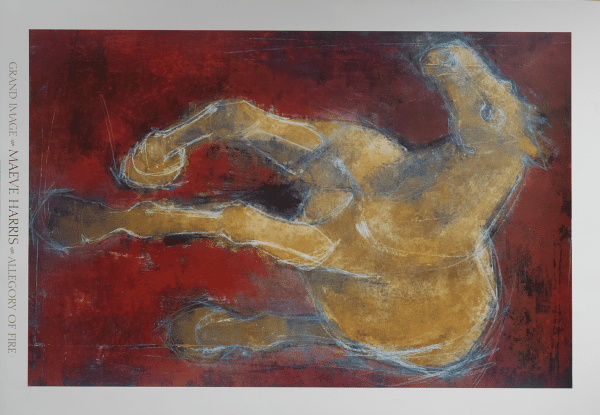 Allegory of Fire art print by Harris