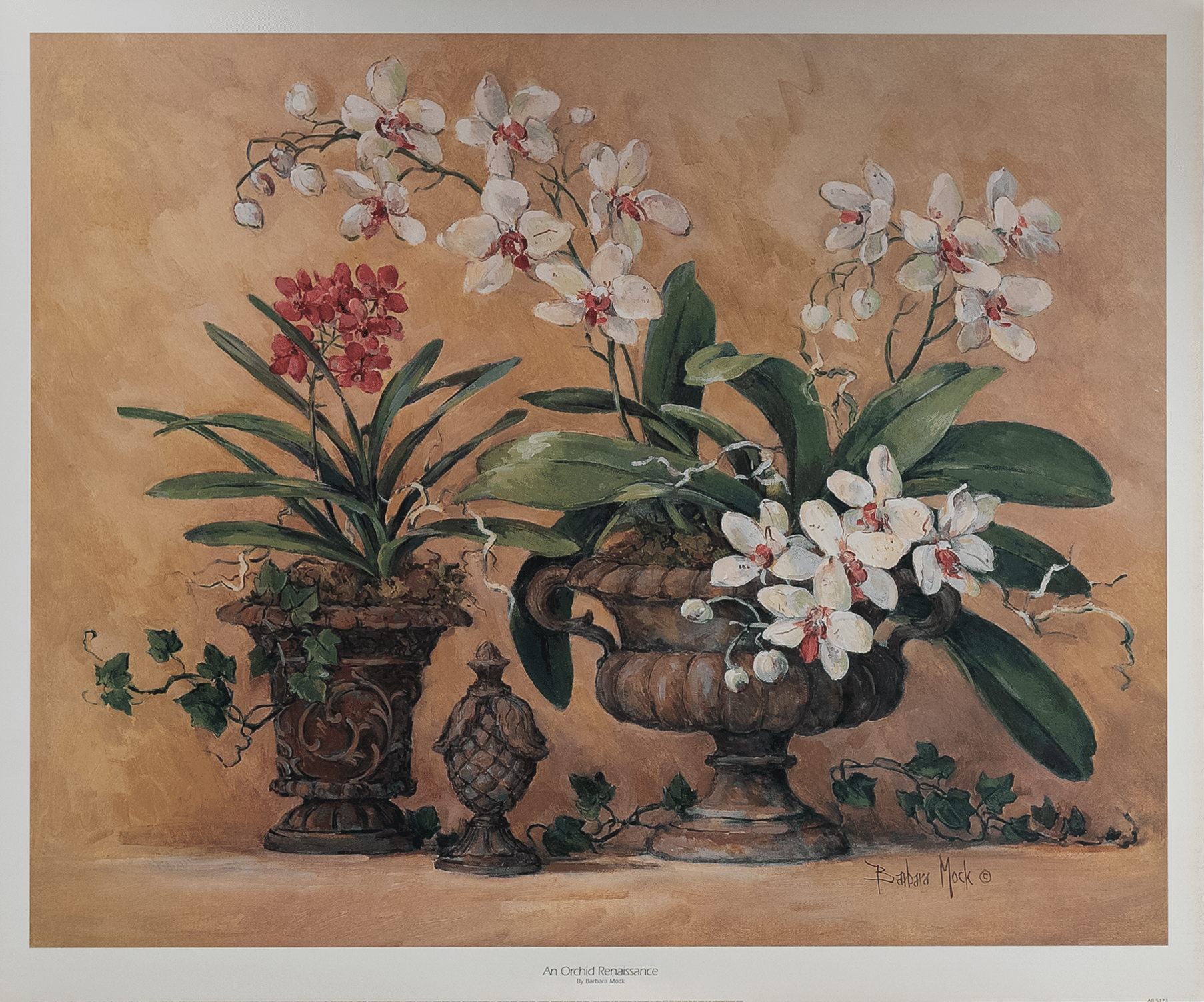 An Orchid Renaissance by Mock, Art Poster Print for Wall, Home Decor