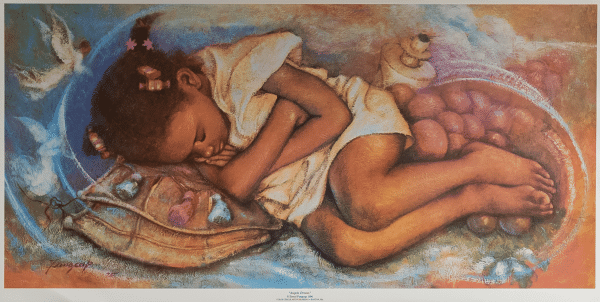 Angels Dream art print by Fungcap
