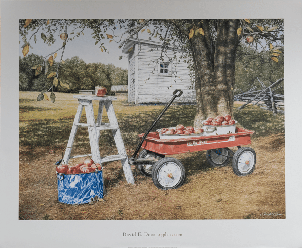 Apple Season art print by Doss