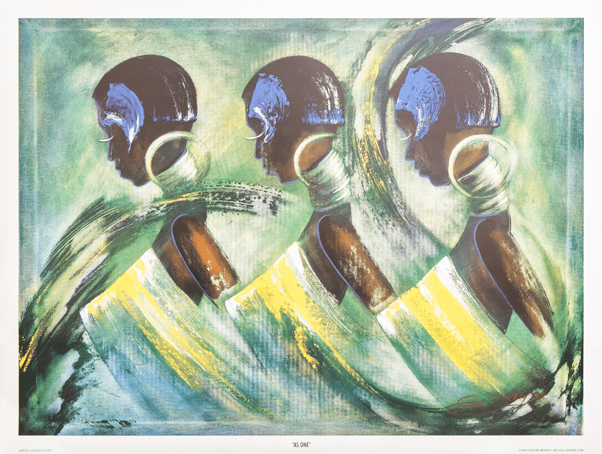 As One art print by Gerald Ivey